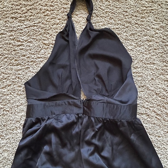 Grey silky feel jumpsuit - Picture 8 of 10